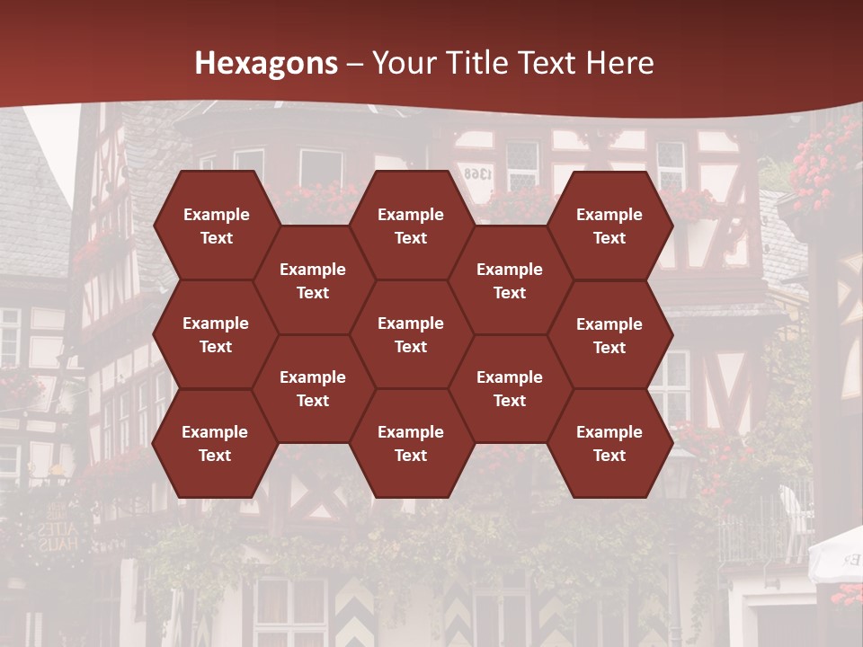 Rhinelandpalatinate Mittelrheintal Bacharach PowerPoint Template