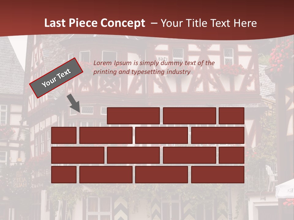 Rhinelandpalatinate Mittelrheintal Bacharach PowerPoint Template