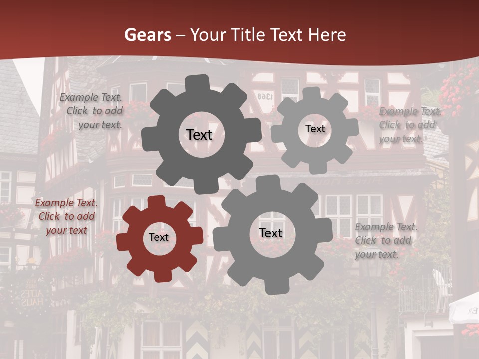 Rhinelandpalatinate Mittelrheintal Bacharach PowerPoint Template