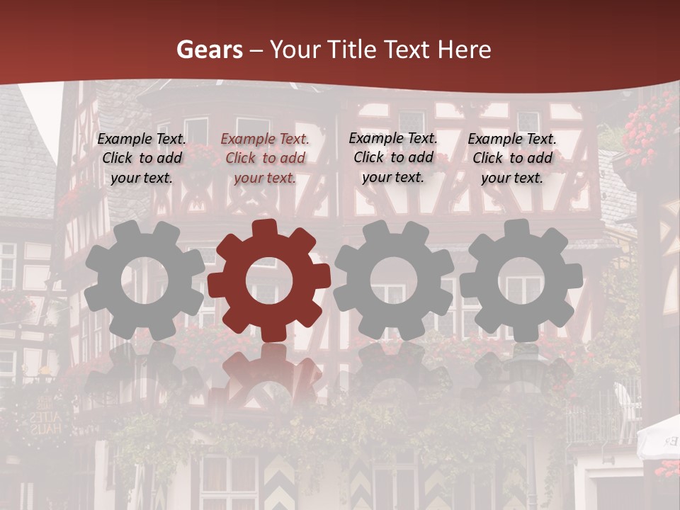 Rhinelandpalatinate Mittelrheintal Bacharach PowerPoint Template