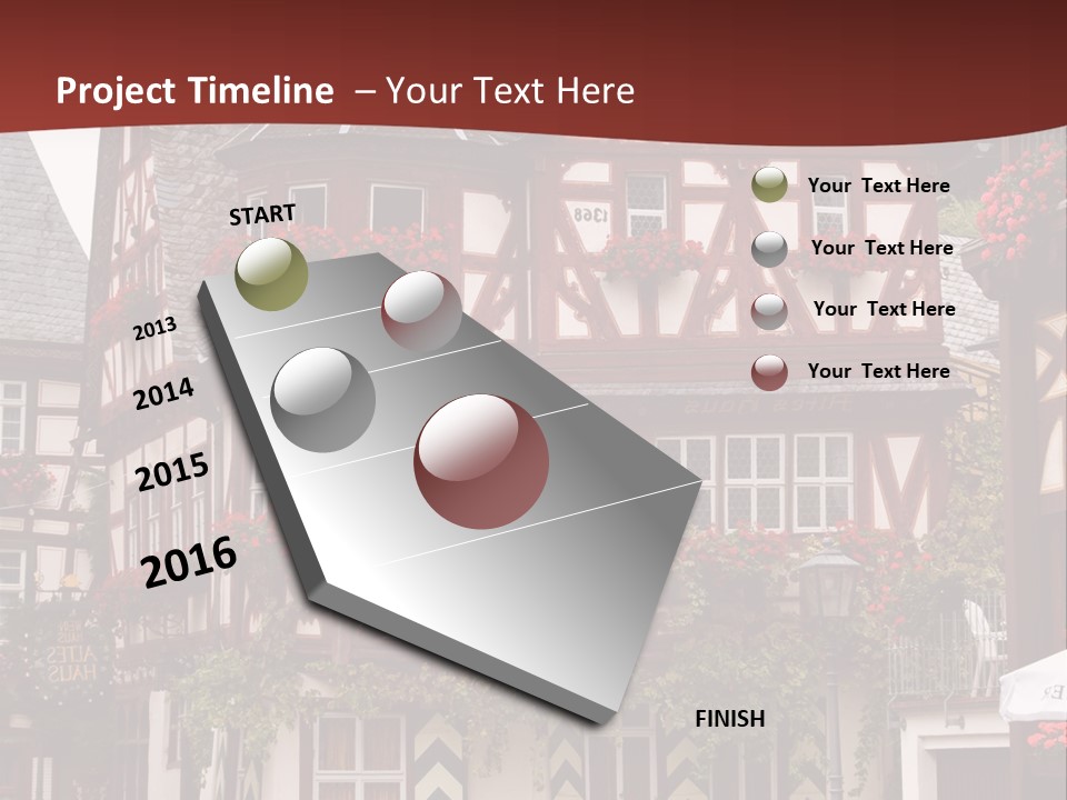 Rhinelandpalatinate Mittelrheintal Bacharach PowerPoint Template
