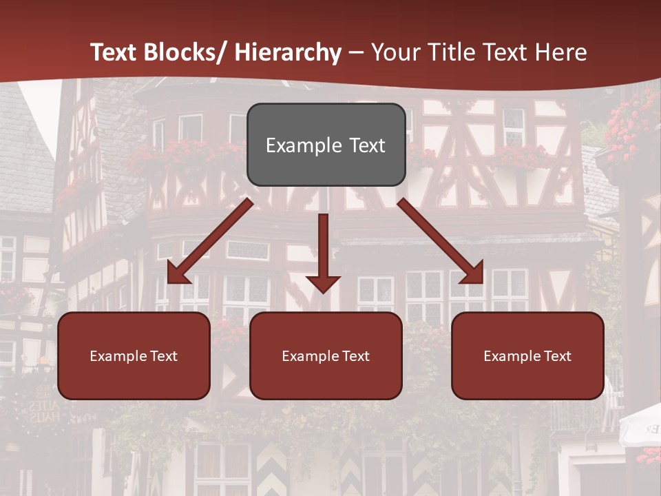Rhinelandpalatinate Mittelrheintal Bacharach PowerPoint Template