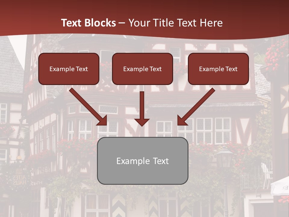 Rhinelandpalatinate Mittelrheintal Bacharach PowerPoint Template