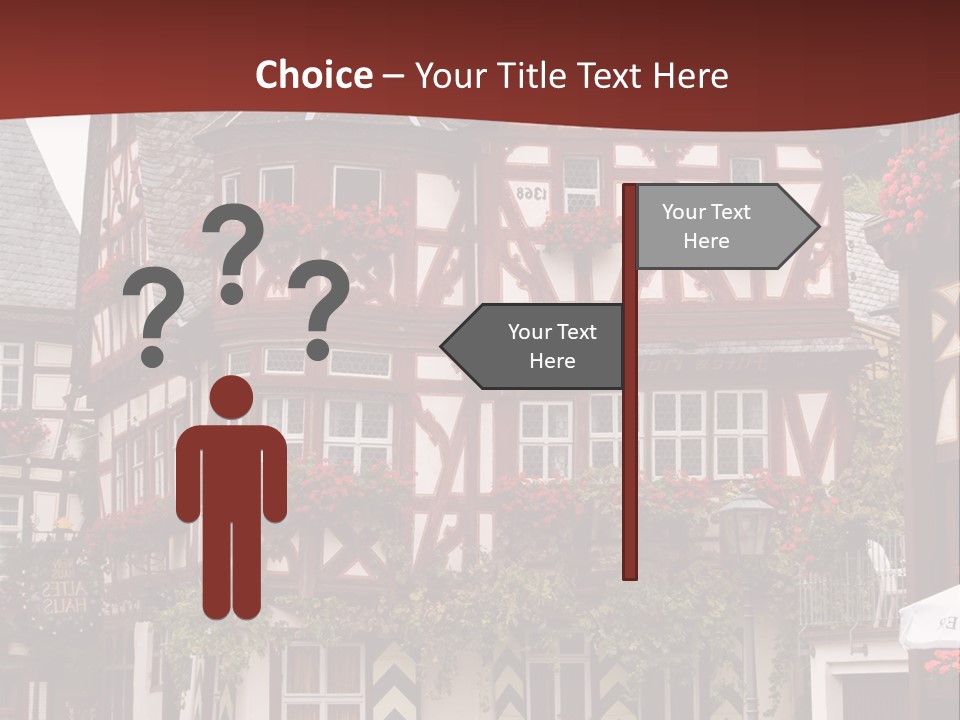 Rhinelandpalatinate Mittelrheintal Bacharach PowerPoint Template