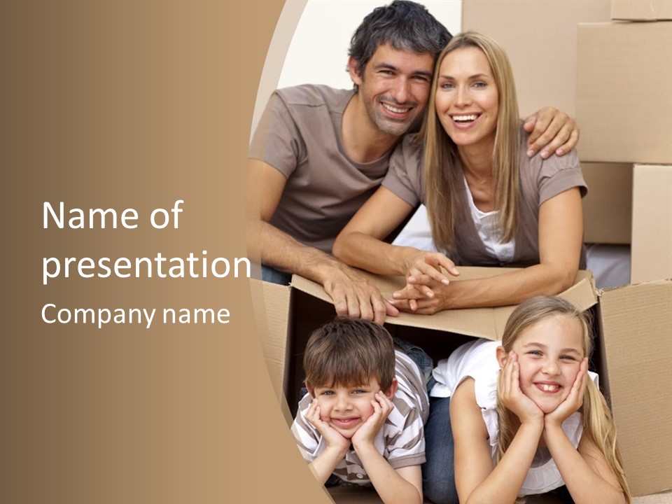 Father Buyer People PowerPoint Template