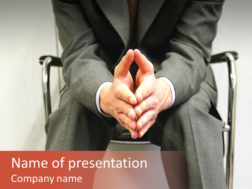 Edgy Intern Business PowerPoint Template