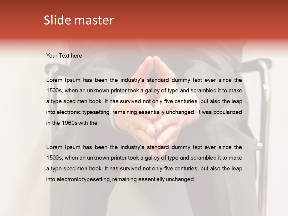 Edgy Intern Business PowerPoint Template