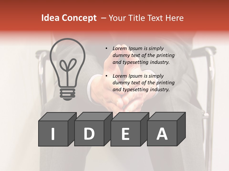 Edgy Intern Business PowerPoint Template