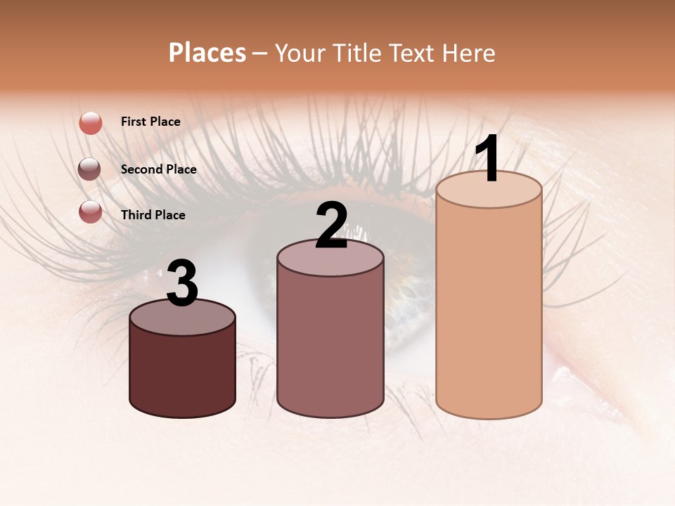 Woman Low Optic PowerPoint Template