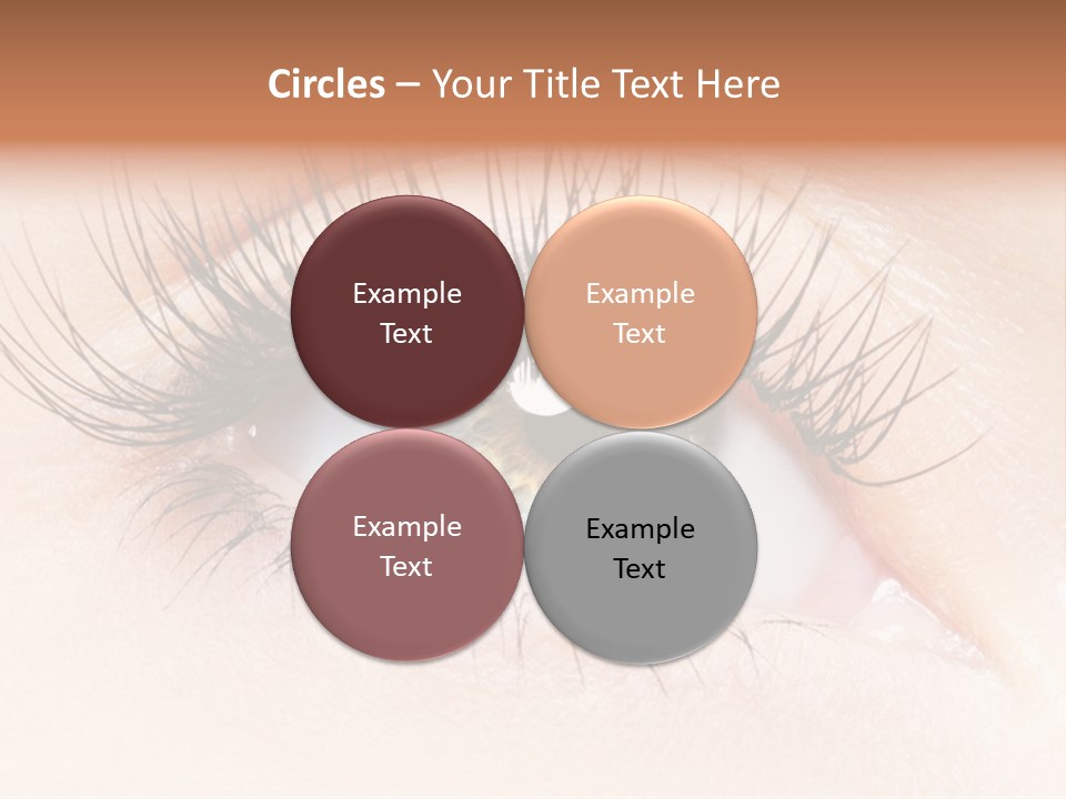 Woman Low Optic PowerPoint Template