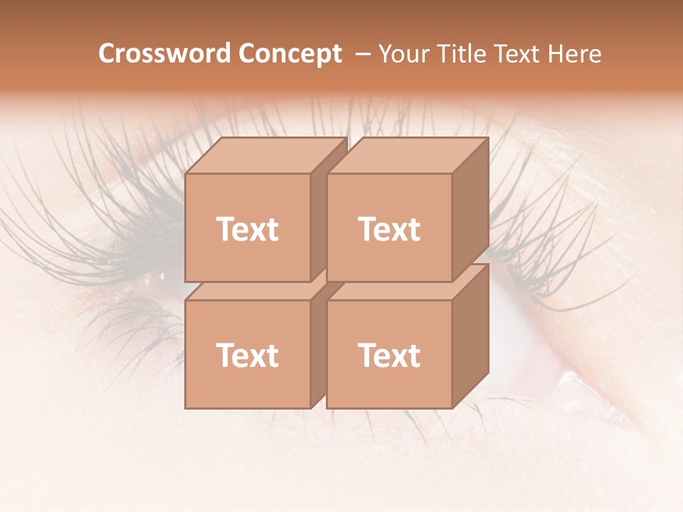 Woman Low Optic PowerPoint Template