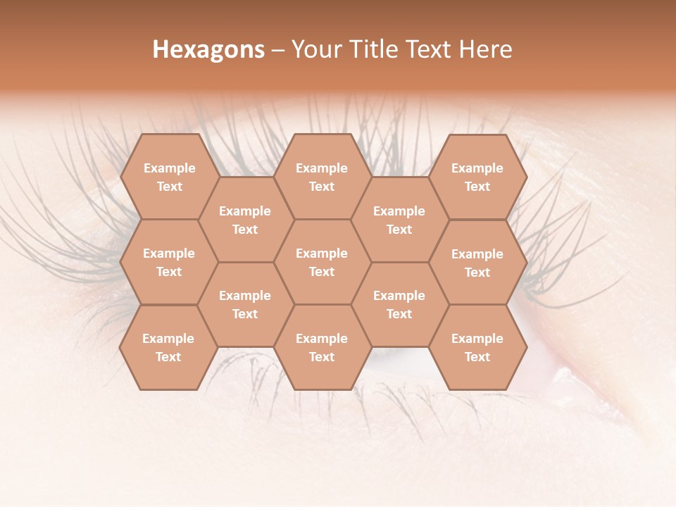 Woman Low Optic PowerPoint Template