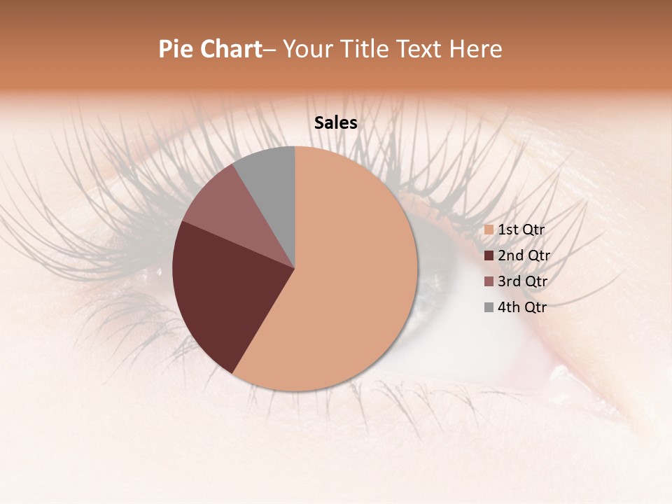 Woman Low Optic PowerPoint Template