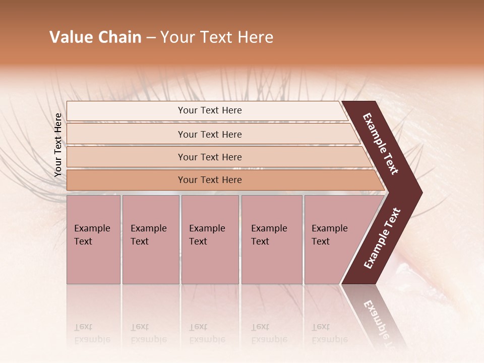 Woman Low Optic PowerPoint Template
