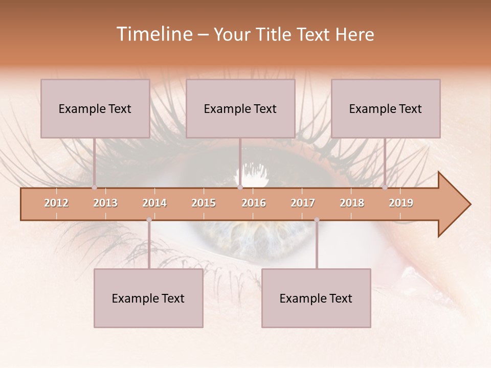 Woman Low Optic PowerPoint Template
