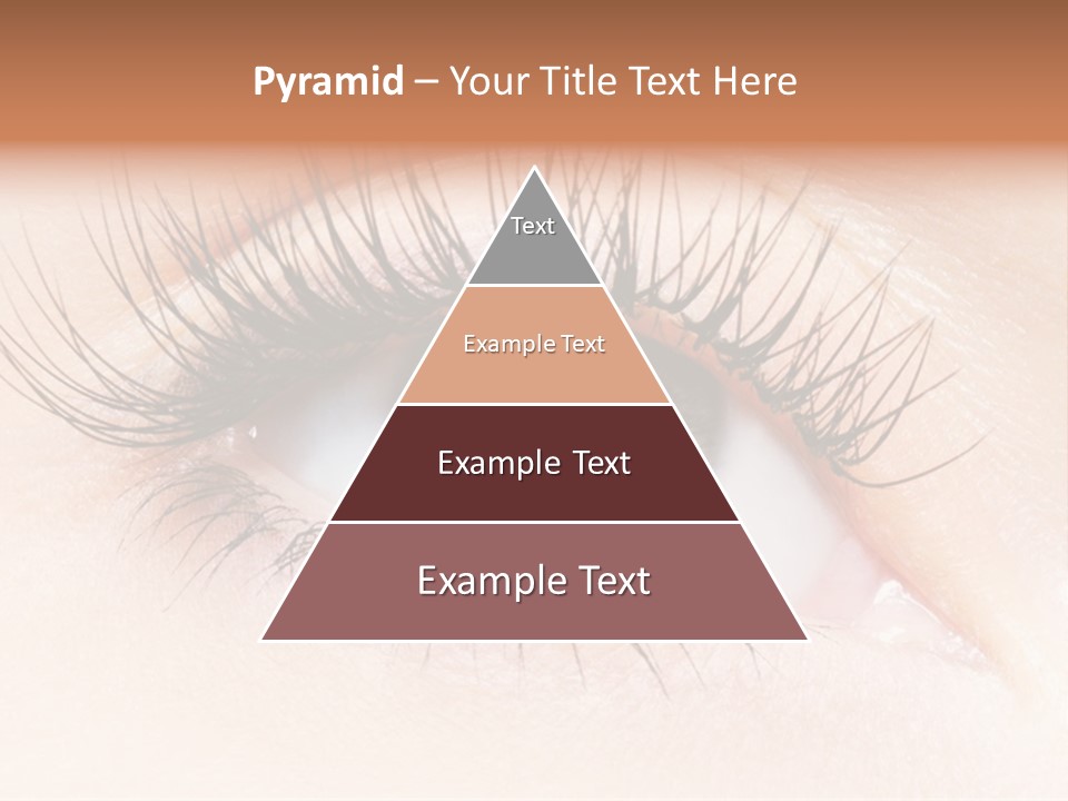 Woman Low Optic PowerPoint Template