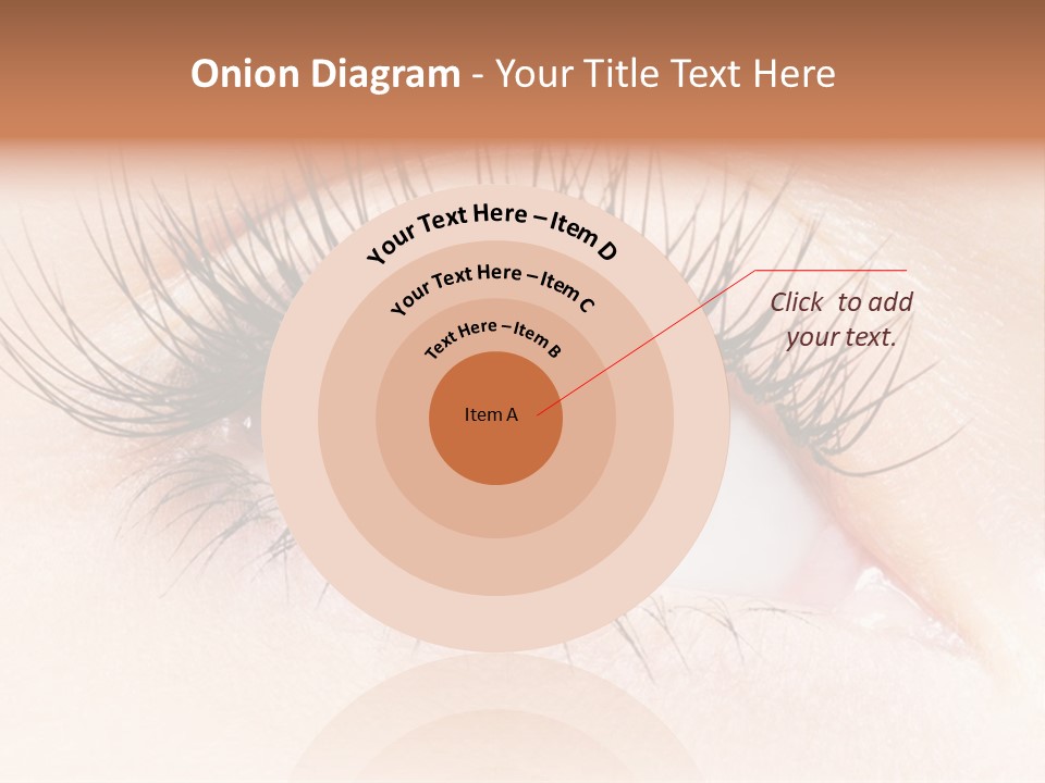 Woman Low Optic PowerPoint Template