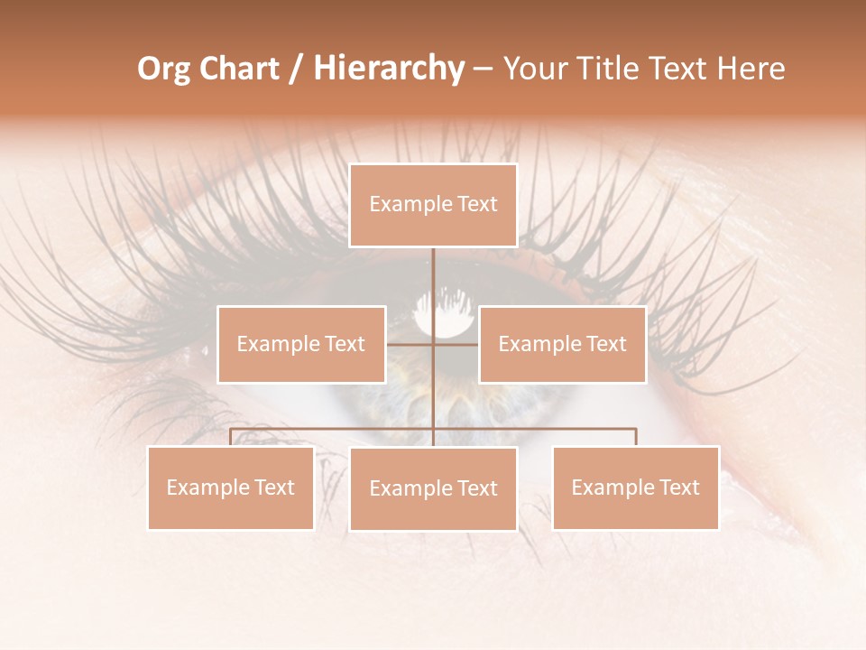 Woman Low Optic PowerPoint Template