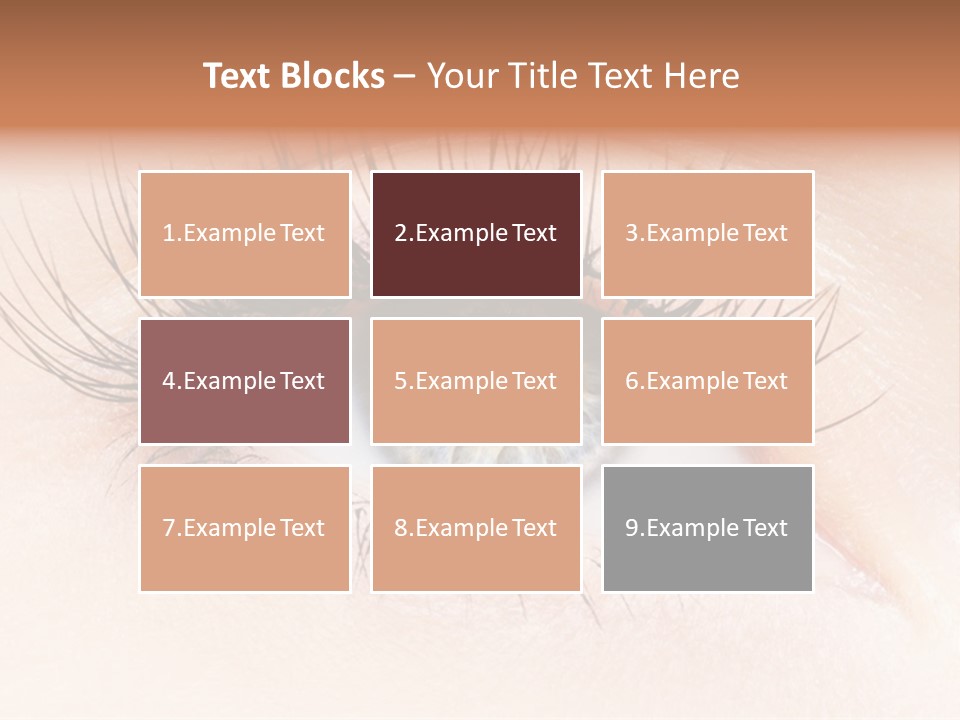 Woman Low Optic PowerPoint Template