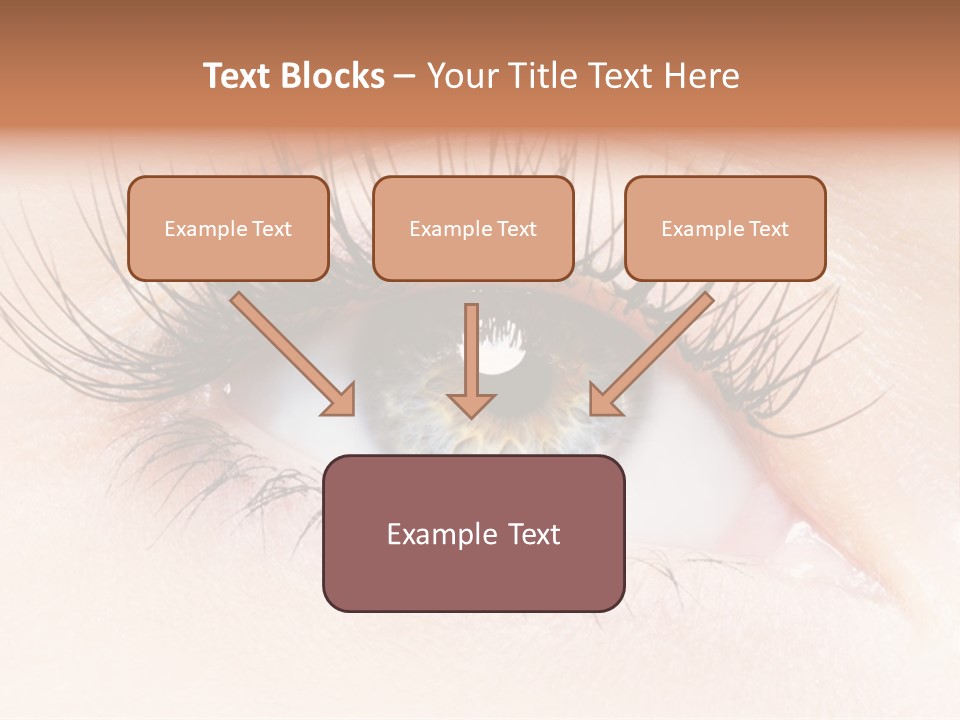 Woman Low Optic PowerPoint Template