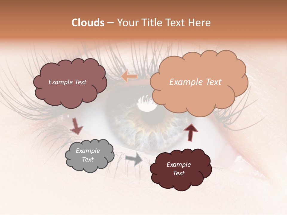 Woman Low Optic PowerPoint Template
