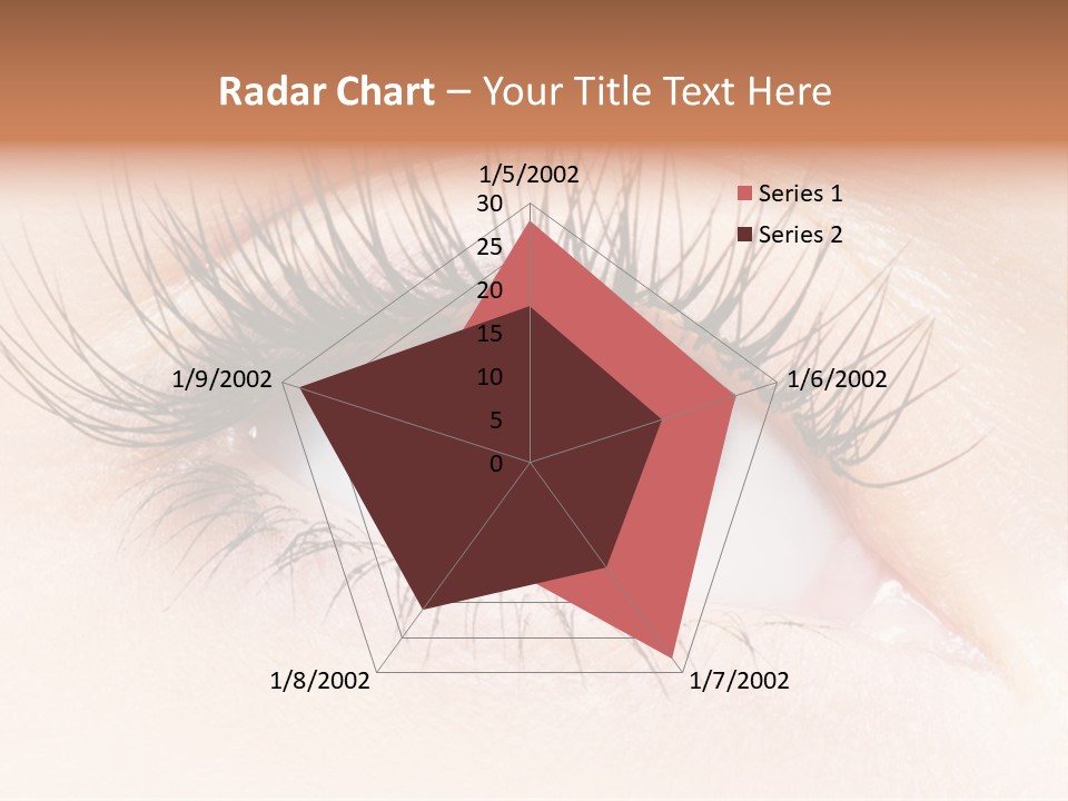 Woman Low Optic PowerPoint Template