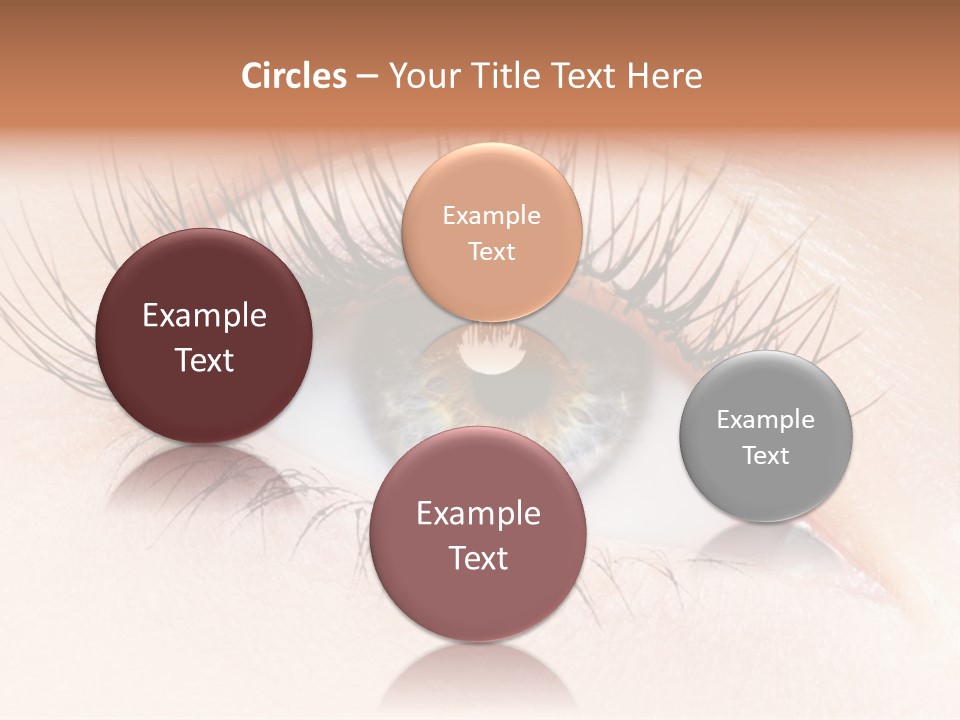 Woman Low Optic PowerPoint Template