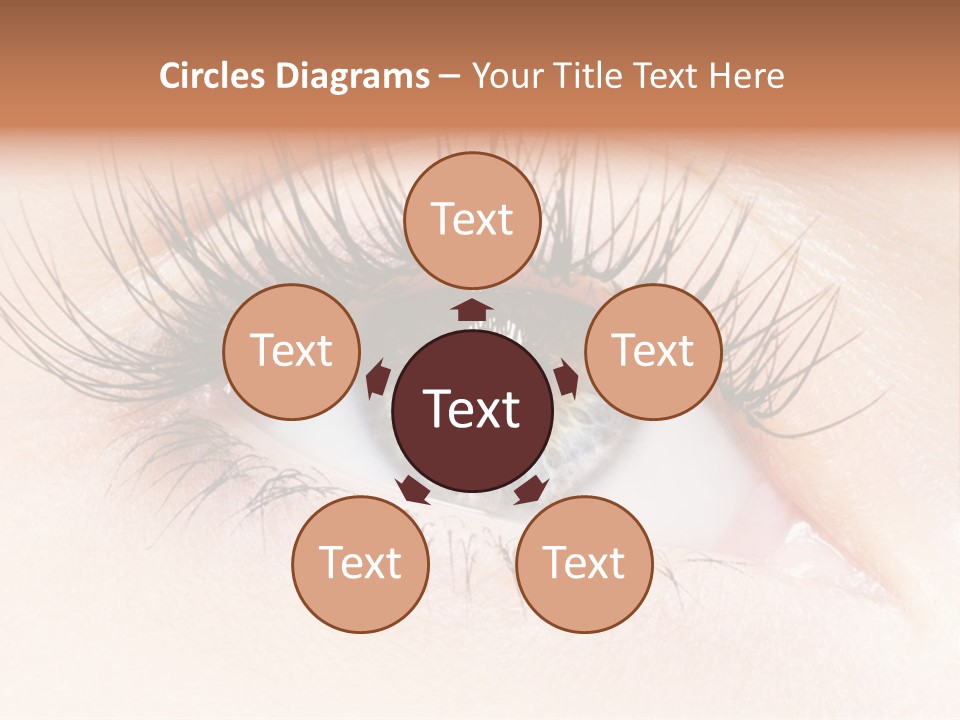 Woman Low Optic PowerPoint Template