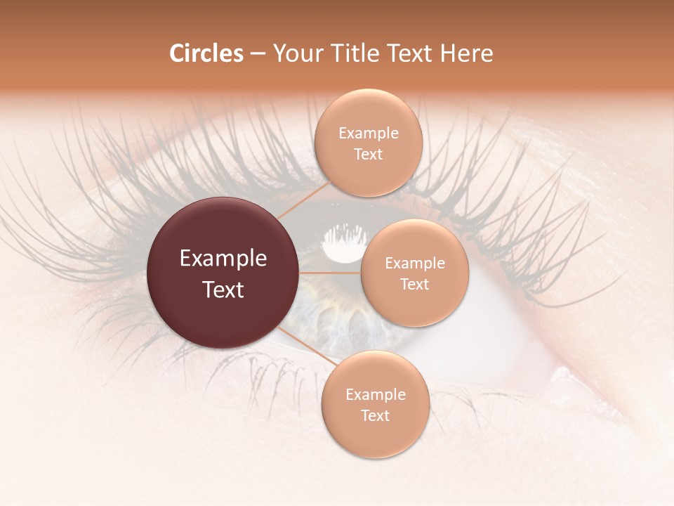 Woman Low Optic PowerPoint Template