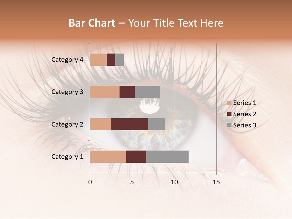 Woman Low Optic PowerPoint Template