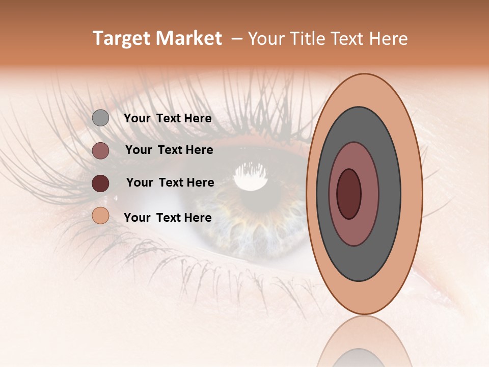 Woman Low Optic PowerPoint Template