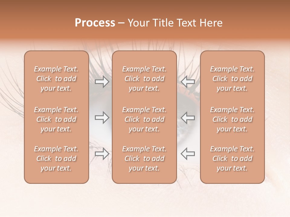 Woman Low Optic PowerPoint Template