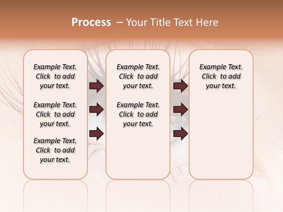 Woman Low Optic PowerPoint Template