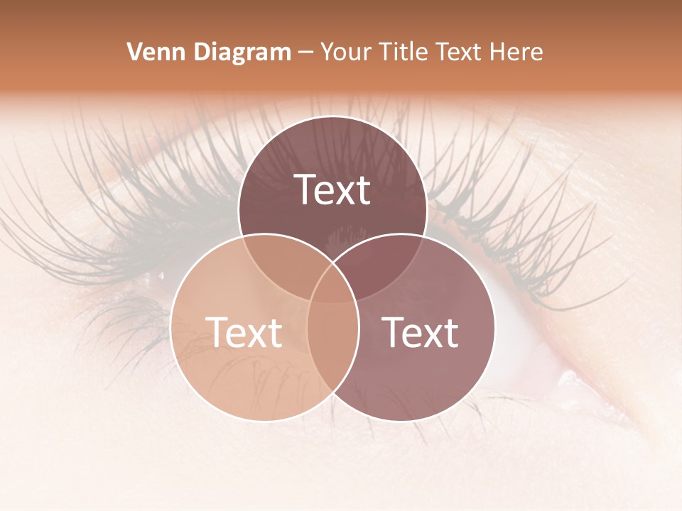 Woman Low Optic PowerPoint Template