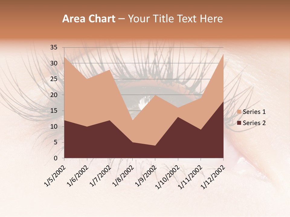 Woman Low Optic PowerPoint Template