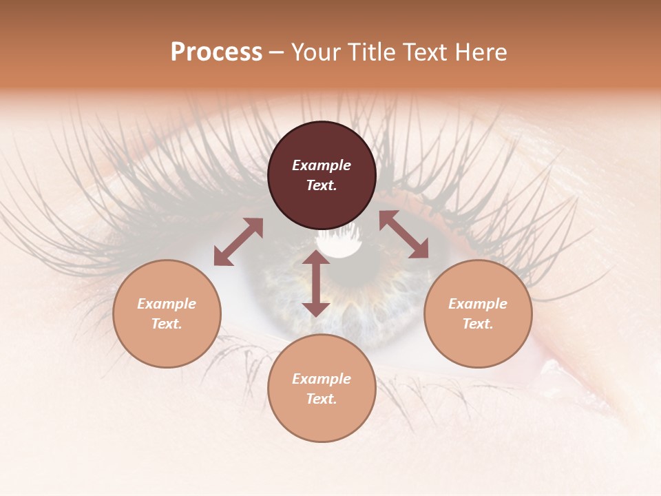 Woman Low Optic PowerPoint Template