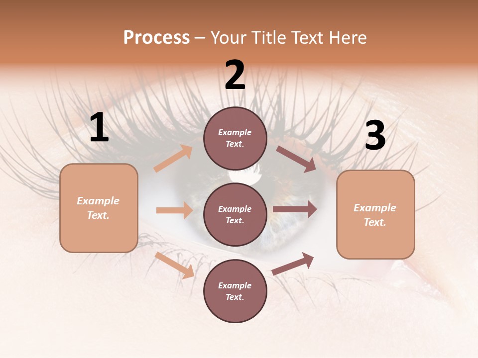 Woman Low Optic PowerPoint Template