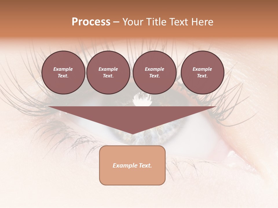 Woman Low Optic PowerPoint Template