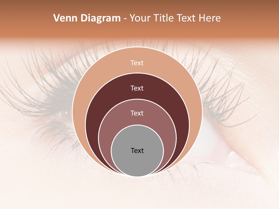 Woman Low Optic PowerPoint Template