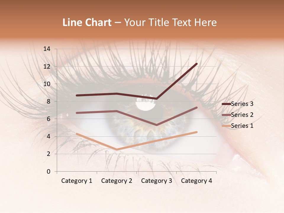 Woman Low Optic PowerPoint Template