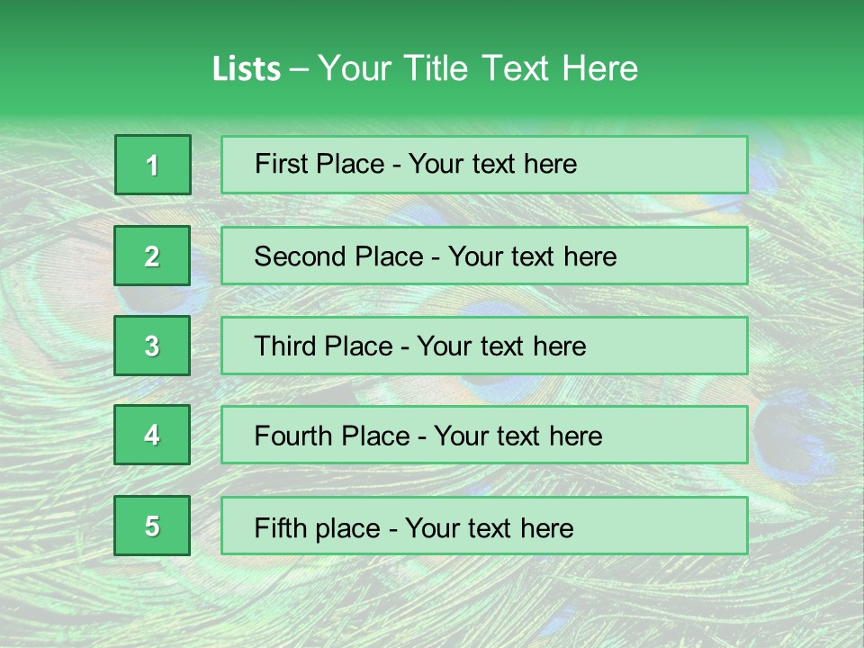 Colorful Travel Random PowerPoint Template