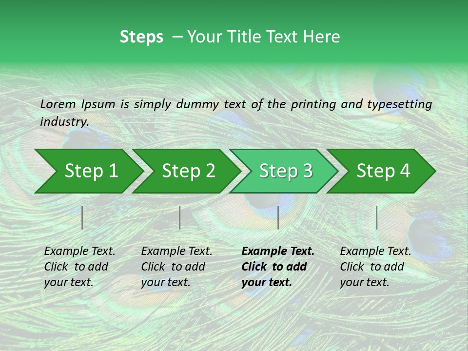 Colorful Travel Random PowerPoint Template