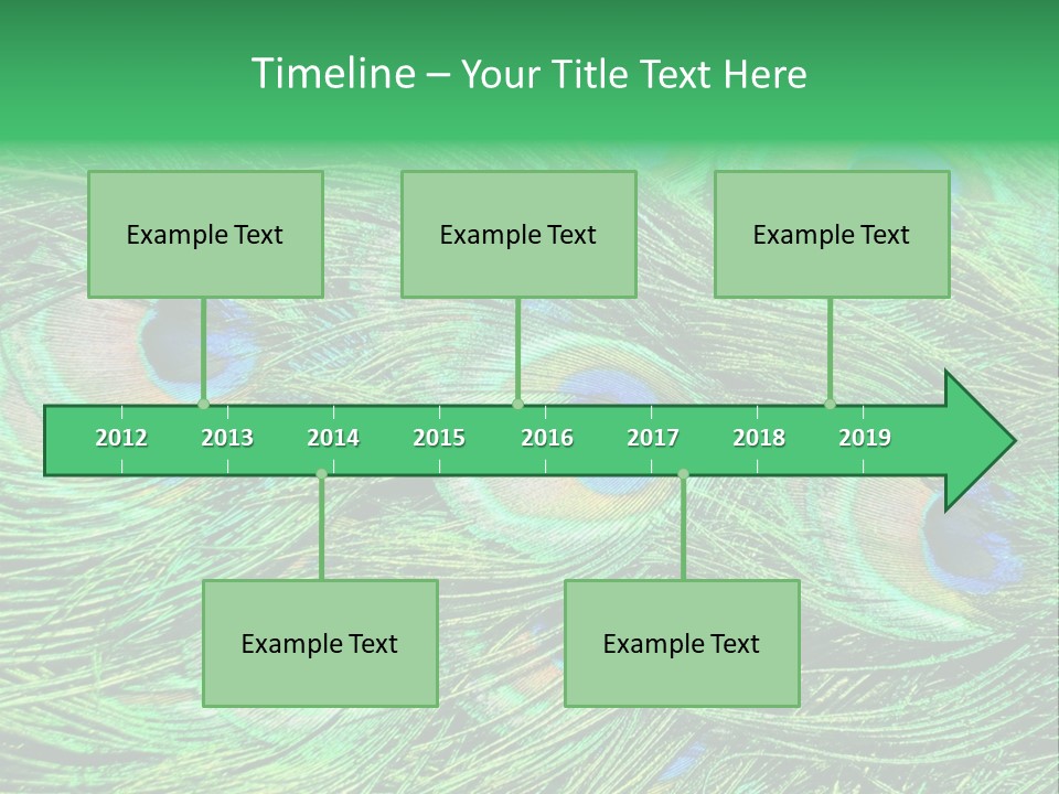 Colorful Travel Random PowerPoint Template