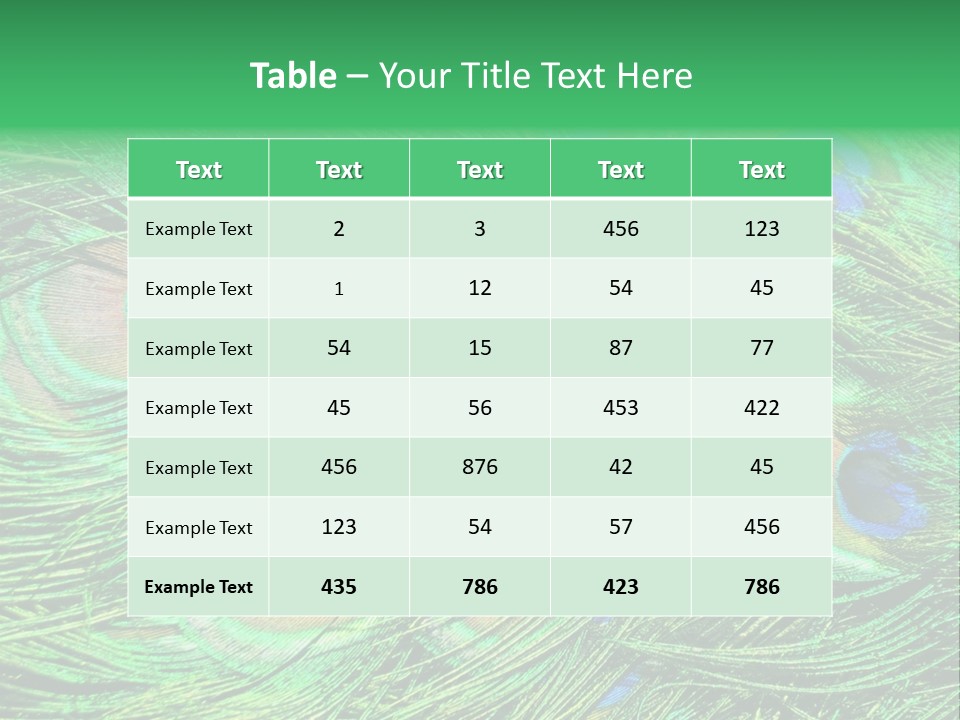 Colorful Travel Random PowerPoint Template