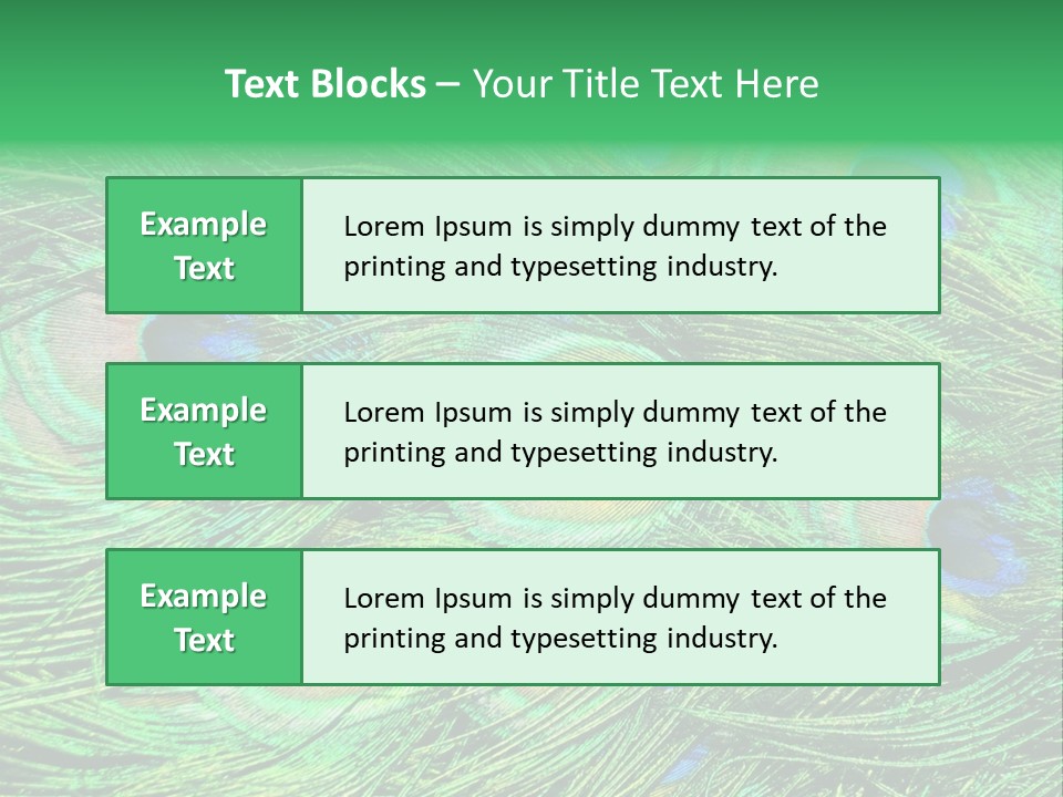 Colorful Travel Random PowerPoint Template