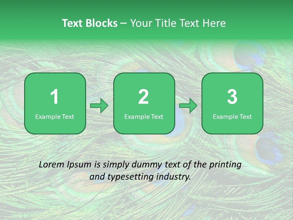 Colorful Travel Random PowerPoint Template