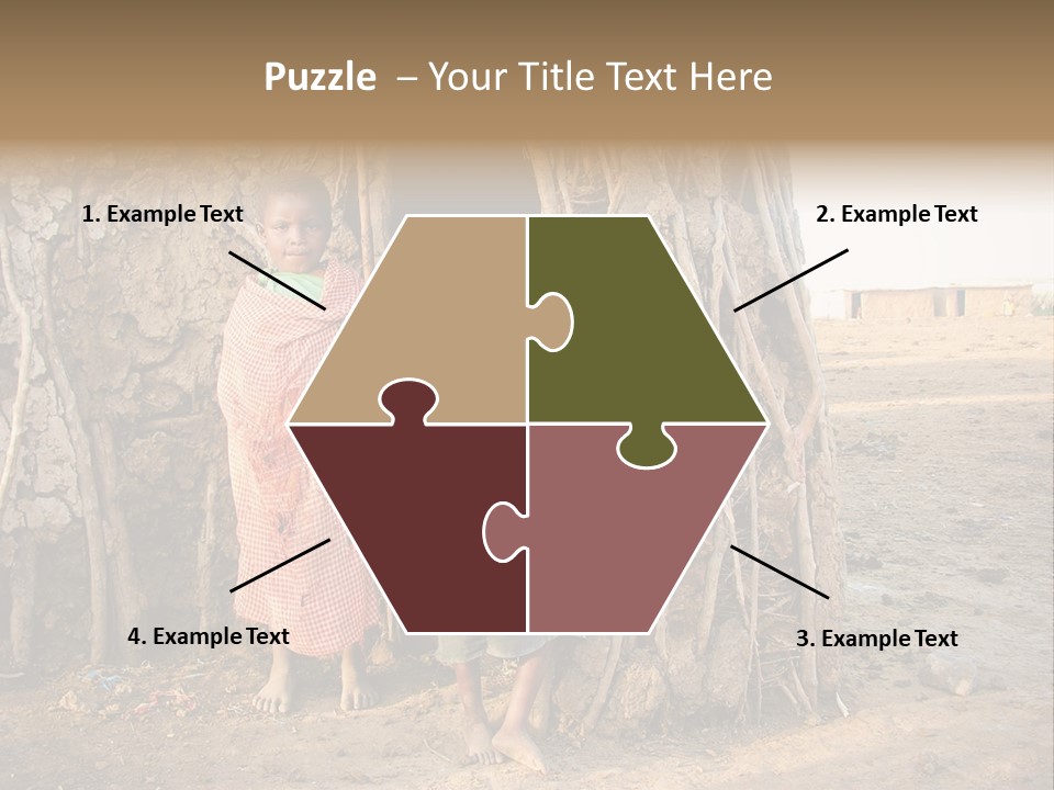 Misery Bare Sister PowerPoint Template