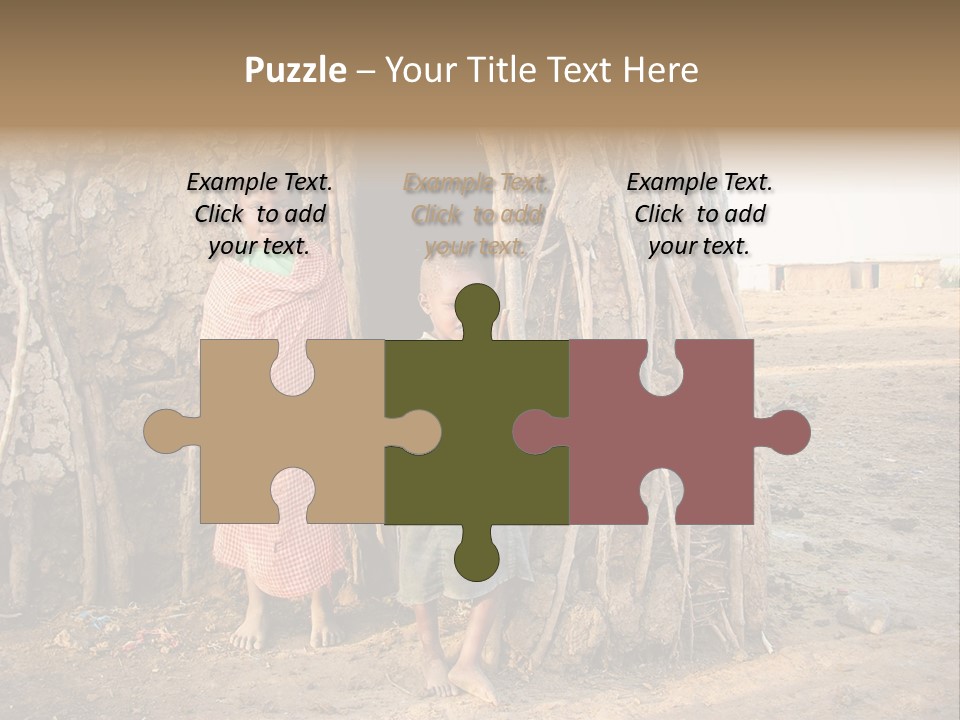 Misery Bare Sister PowerPoint Template