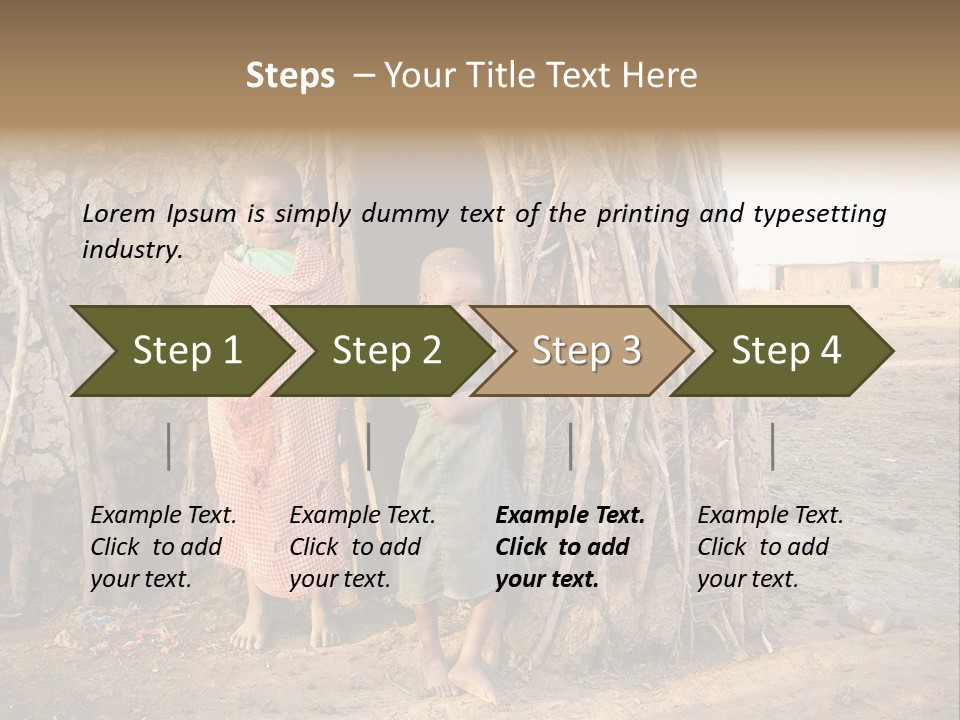 Misery Bare Sister PowerPoint Template