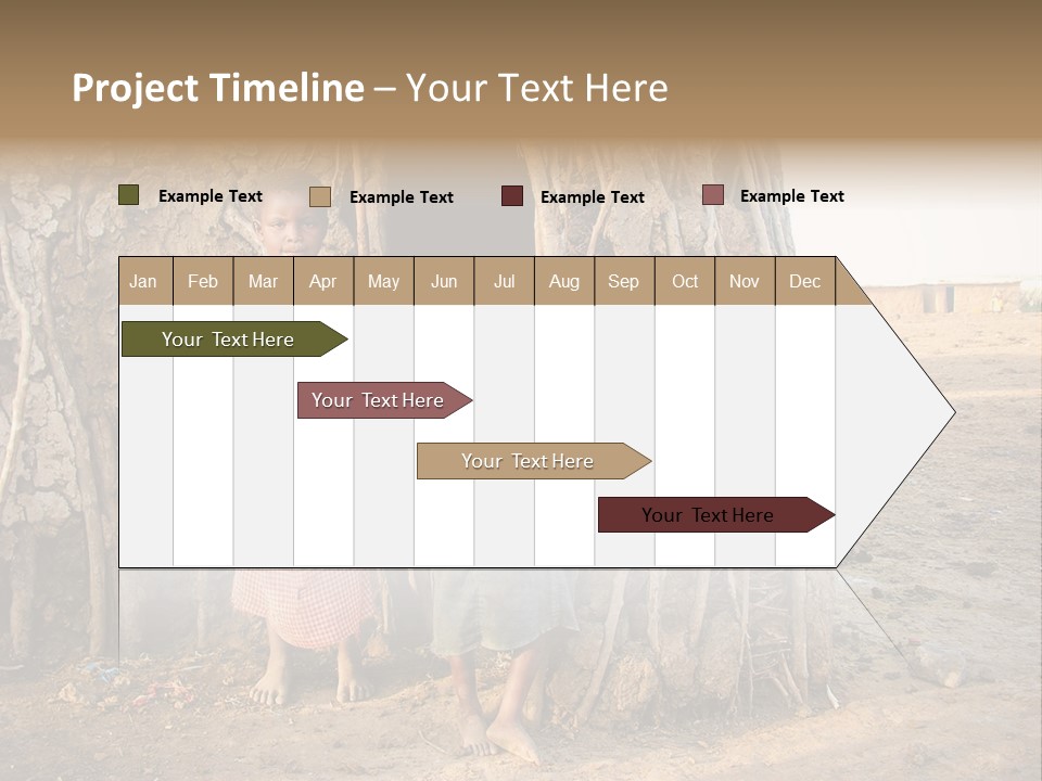 Misery Bare Sister PowerPoint Template